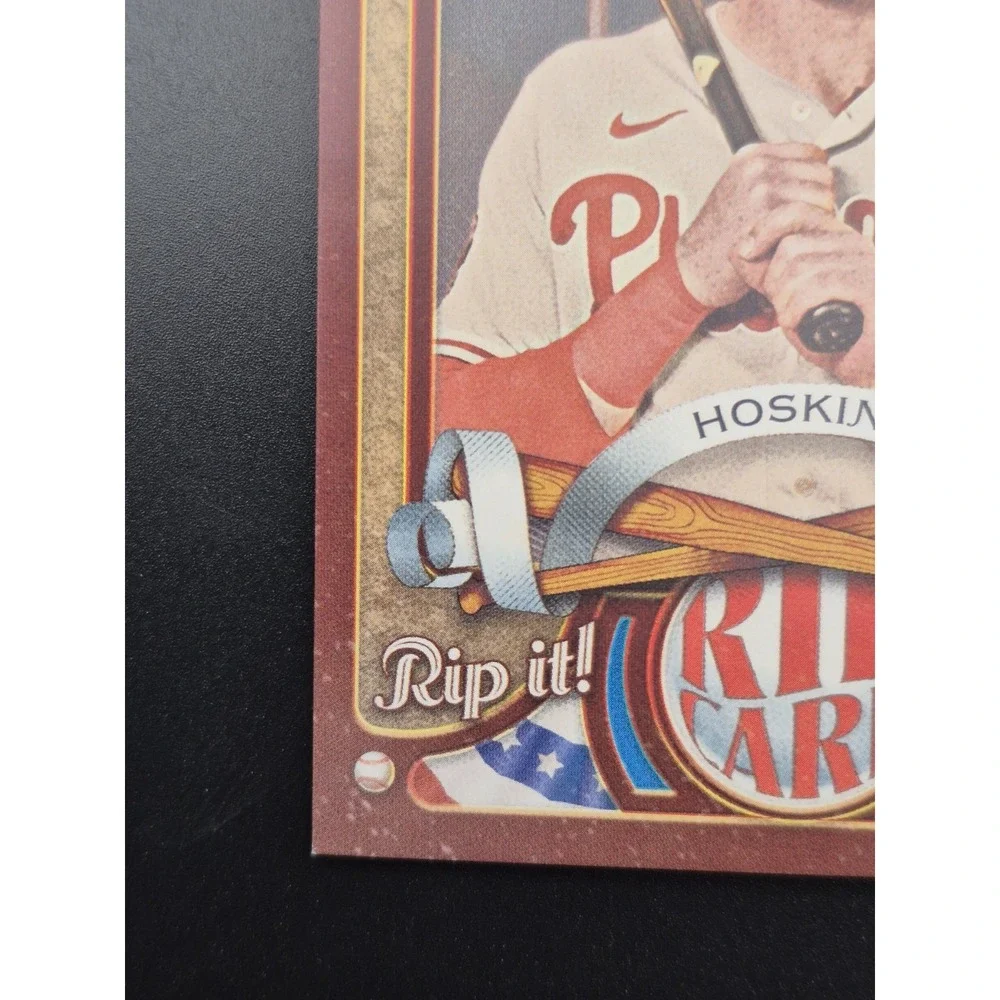 2023 Topps Allen & Ginter Rhys Hoskins #RC-RH Rip Card UNRIPPED /199 Phillies‎